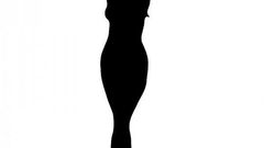 silhouette of a woman