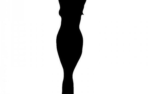 silhouette of a woman