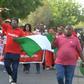 Activists of the online movement #bringbackourgirls demonstrate during a march in Abuja, on January 8, 2017, to mark the 1000 days since the mass abduction of the Chibok school girls