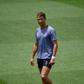 Real Madrid's Portuguese forward Cristiano Ronaldo attends a training session in Madrid ahead of the UEFA Champions League final against Juventus