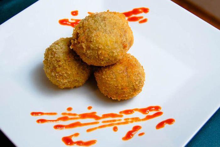 Deep fried pork and potato balls (food52.com)