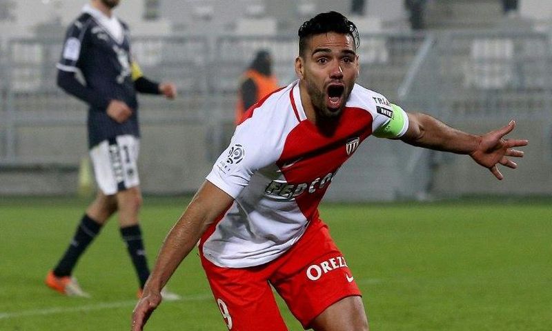 Monaco forward Radamel Falcao is the club's leading scorer