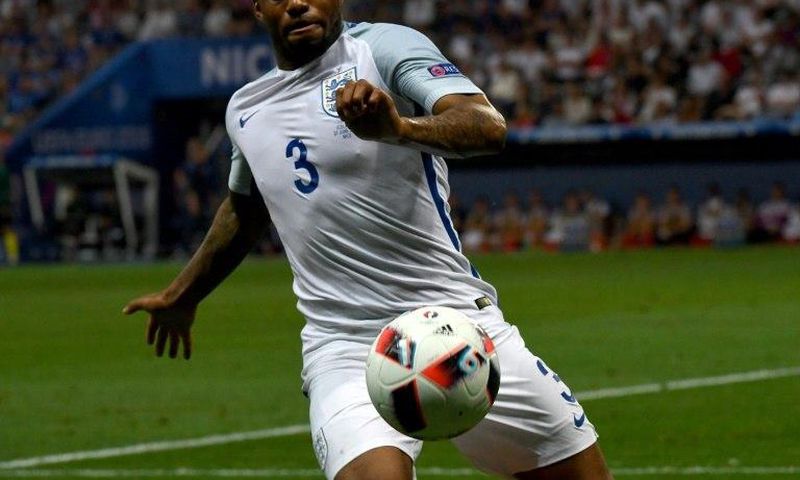 England's defender Danny Rose plays during Euro 2016 match between England and Iceland at the Allianz Riviera stadium in Nice on June 27, 2016