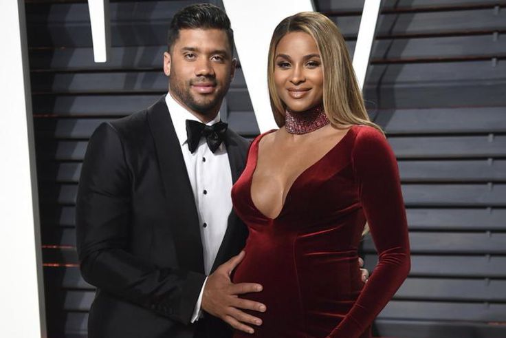 Russell Wilson and Ciara
