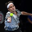 Switzerland's Roger Federer in action against the Czech Republic's Tomas Berdych in the Australian Open third round in Melbourne on January 20, 2017
