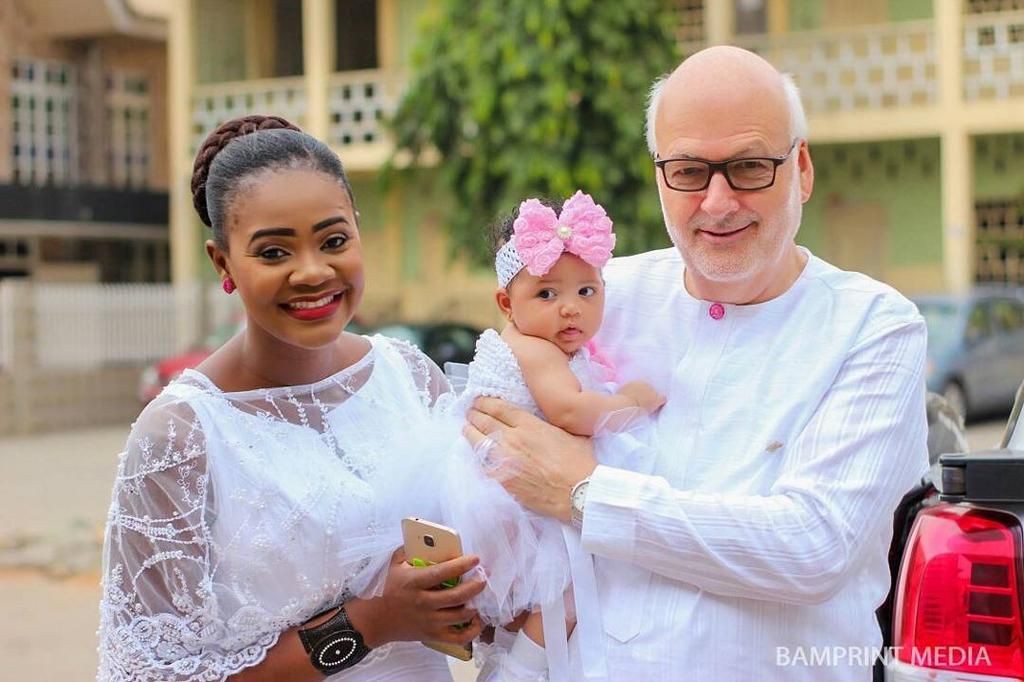 Kafui Danku and her husband (Instagram)