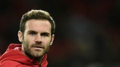 Manchester United's Spanish midfielder Juan Mata was one of several first-choice players who missed Saturday's frustrating goalless draw at home to West Bromwich Albion