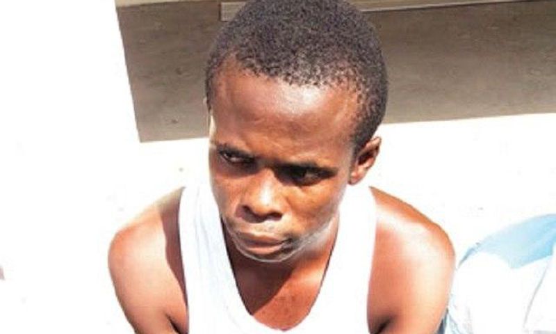 The suspected killer cop, Kingsley Iyeke