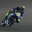 Italian rider Valentino Rossi competes in the 2017 Qatar MotoGP north of the capital Doha on March 26, 2017