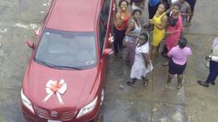 Man gifts girlfriend a car for saying 'Yes' to his marriage proposal