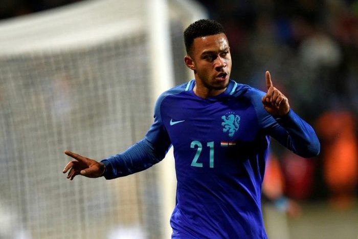 Netherlands' Memphis Depay stands to become Lyon's biggest signing since the club-record purchase of Yoann Gourcuff from Bordeaux for 22 million euros in 2010