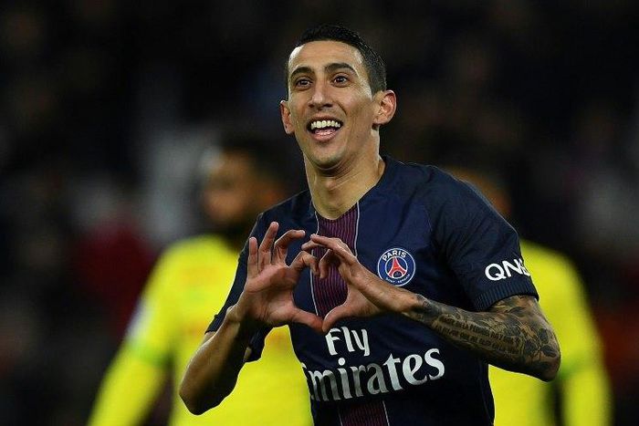 Angel Di Maria joined PSG from Manchester United in August 2015