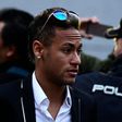 Barcelona's Brazilian forward Neymar, pictured at court in February 2016, may face a criminal trial over his transfer