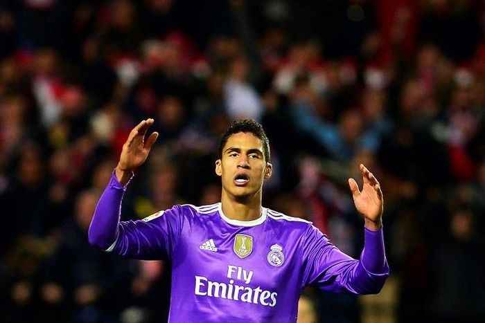 Real Madrid's Raphael Varane is set to miss five games after picking up the hamstring injury