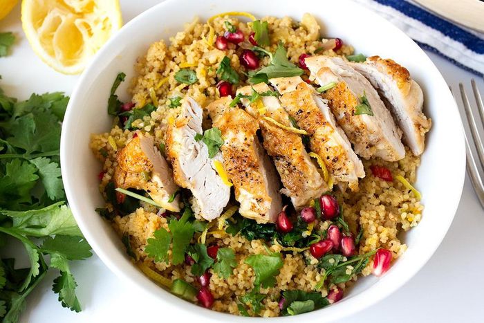 Chicken and couscous