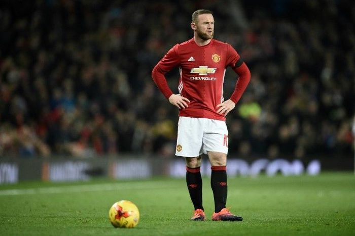 Manchester United's striker Wayne Rooney Rooney is one goal short of Bobby CHarlton's clud record