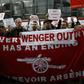 Winning the FA Cup and making the league top four is now the goal for Arsenal, but both aims are below expectations of fans who say manager Arsene Wenger has run out of ideas