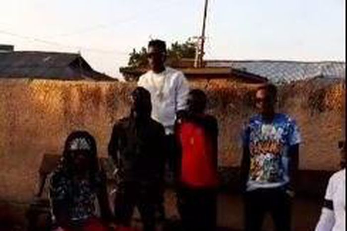 Shatta Wale's "Forgetti" video shoot