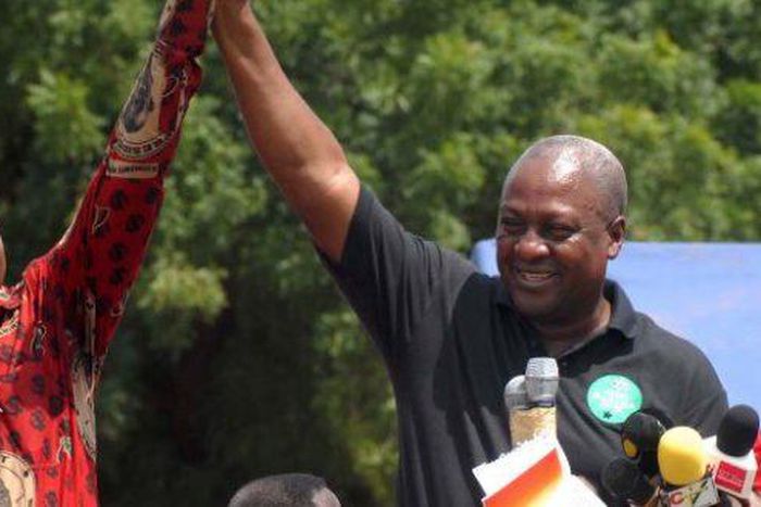 Member of Parliament for North Tongu Constituency, Samuel Okudzeto Ablakwa and former president John Mahama