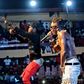 Shatta Wale performing in Nima
