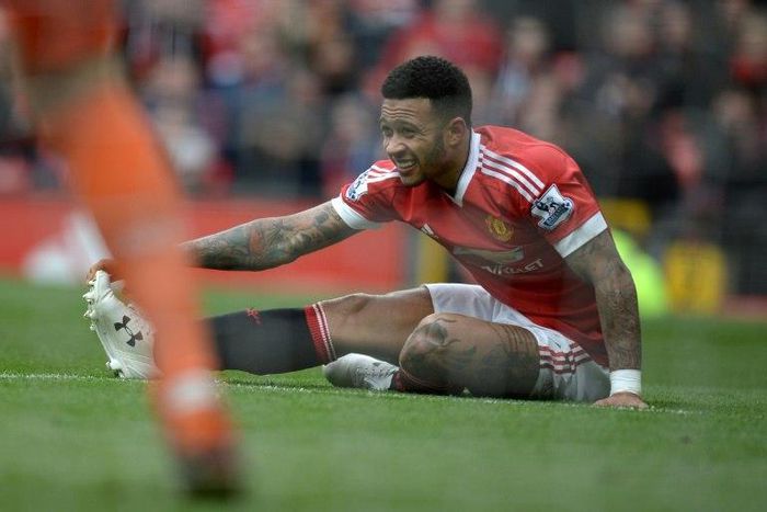 Dutch forward Memphis Depay has struggled to make an impression at Manchester United