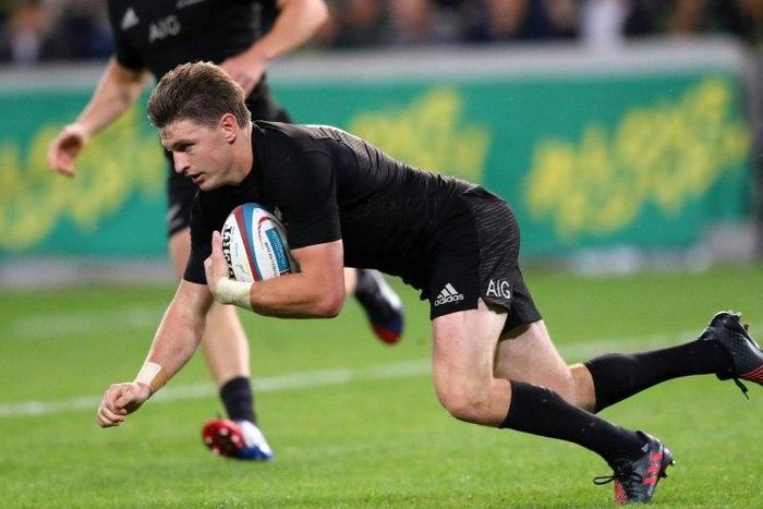 New Zealand's Beauden Barrett could be joined on the field by younger brother Scott when their team take on Ireland