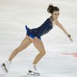 Ashley Wagner of USA competes in the ladies short program at 2016 Progressive Skate America on October 21, 2016 in Chicago, Illinois