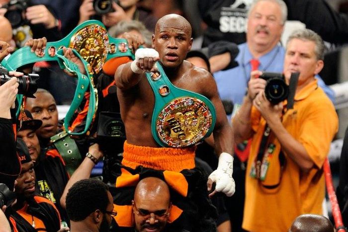 Floyd Mayweather, who retired in 2015 with a perfect 49-0 record, is considered one of the greatest fighters of all-time