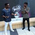 Sarkodie and Stonebwoy at LA for 2015 BET Awards event