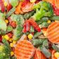 fresh or frozen fruits and veggies