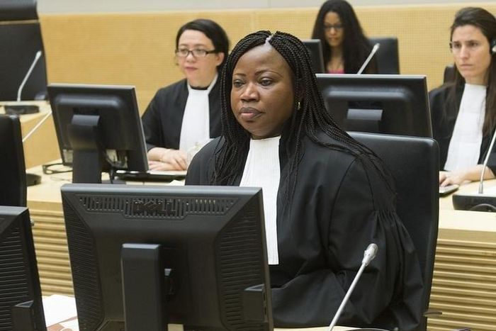 Chief Prosecutor Fatou Bensouda looks on during the case against Congolese militia leader Bosco Ntaganda (not pictured) at the International Criminal Court in The Hague, February 10, 2014. 
   REUTERS/Toussaint Kluiters/United Photos/Pool