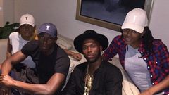 Usain Bolt and Daniel Sturridge