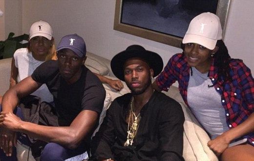 Usain Bolt and Daniel Sturridge