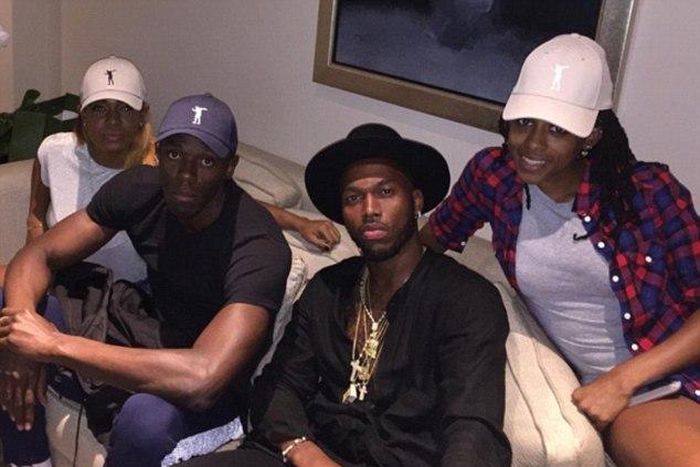 Usain Bolt and Daniel Sturridge