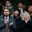 England manager Gareth Southgate (C) attends the English Premier League football match between Chelsea and Arsenal, at Stamford Bridge in London, on February 4, 2017