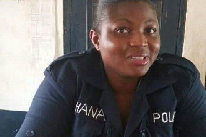 Constable Peace Agbemafo.