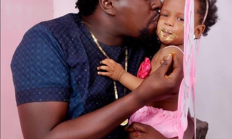 Klint Da Drunk and daughter, Adaora