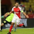 Monaco's Colombian forward Radamel Falcao celebrates after scoring against Montpellier at the Louis II Stadium in Monaco on October 21, 2016
