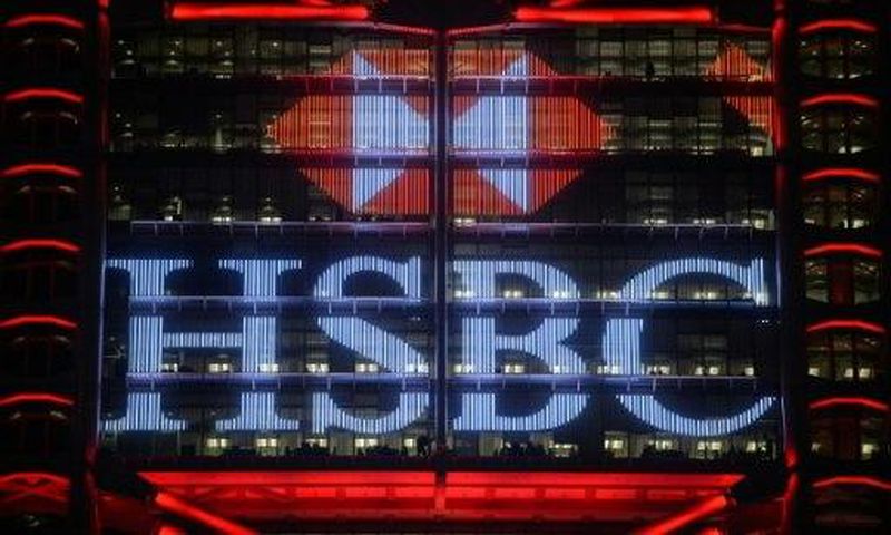 HSBC said net profit for 2016 fell to $1.29 billion, down from $12.57 billion in 2015