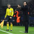 Paris Saint-Germain head coach Unai Emery is under pressure as the team falters in Ligue 1