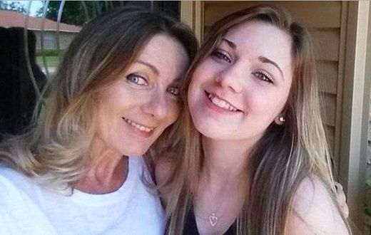 The deceased teen. Landavazo, with her mum