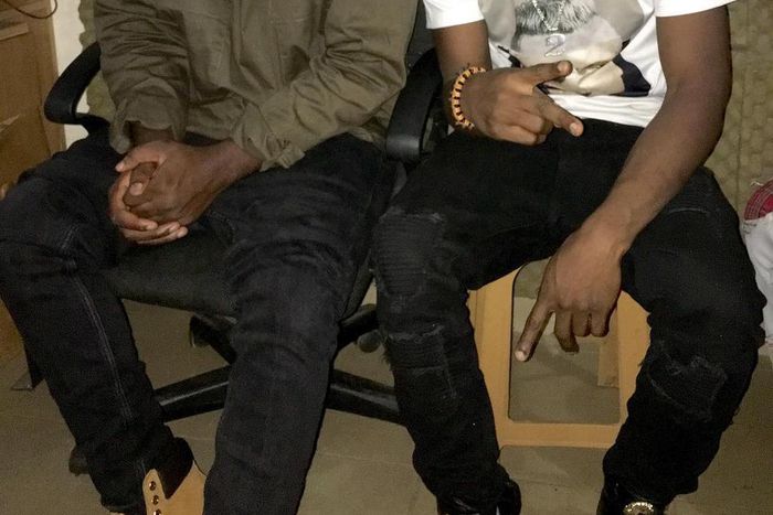 Sarkodie and Maccasio hit the studio