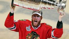 Bryan Bickell lifted the Stanley Cup in 2013 and 2015 after starting for the Chicago Blackhawks in 2004