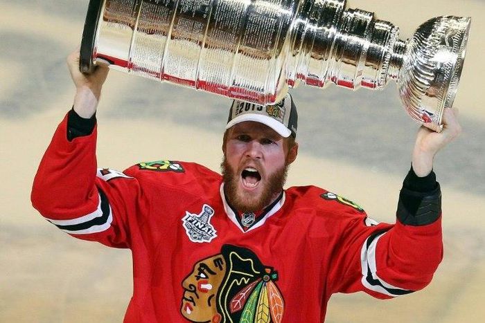 Bryan Bickell lifted the Stanley Cup in 2013 and 2015 after starting for the Chicago Blackhawks in 2004