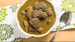  'Kuka' soup (Baobab leaves soup)(Telandeworld)