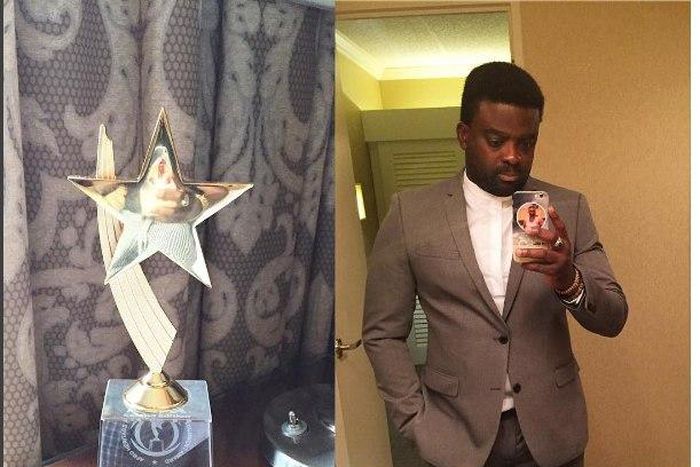 Kunle Afolayan wins at the 2016 Afro-Heritage Broadcasting and Entertainment Awards (AHBEA)