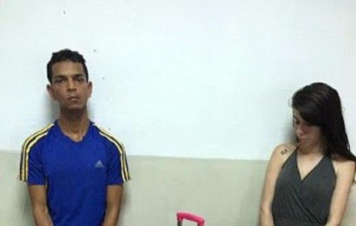 The desperate lovers, Antonieta Robles Saouda and Ibrain Jose Garcia