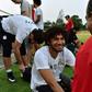 Egypt's players attend a training session in Libreville on February 4, 2017, on the eve of the 2017 Africa Cup of Nations final against Cameroon