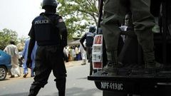 Officers of the Nigeria Police Force.