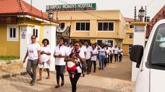 Airport Women Hospital hosts first life walk charity to save pregnant women